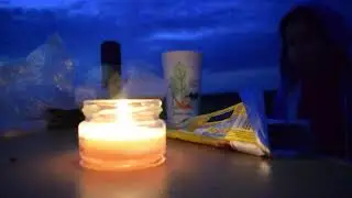 Последний тёплый вечер. Красивый закат. Очень вкусная курица. Влог. История 1.