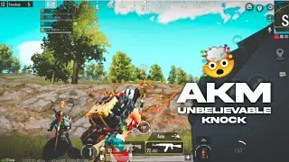 I could not believe I knocked him with AKM 🤯 @goblinbgmi