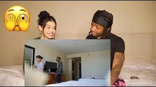 WE REACT TO OUR FIRST PRANK VIDEO ON YOUTUBE!