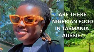 Let's go Nigerian food shopping in Tasmania in Australia.