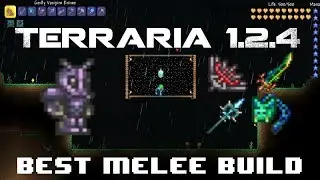 Terraria 1.2.4 - Best Melee Build/Items - All mechanical bosses