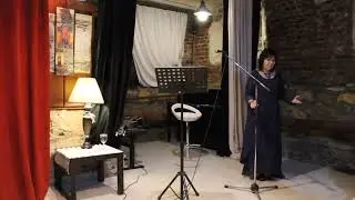 Ирина Шведова. Слово перед выступлением Игоря Карташёва. Дом Поэтов, Трёхпрудный, 8. (01.10.2023)