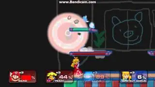 Super Smash Flash 2 Battle #85: Super Mario vs Metroid
