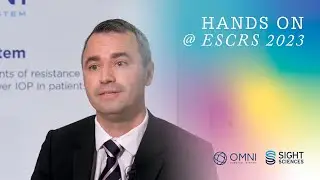 Hands on with Andrew Tatham with Sight Sciences at ESCRS 2023