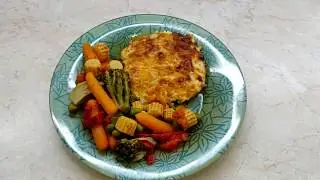 Куриное филе с морковью и сыром. Просто, Вкусно, Сытно.