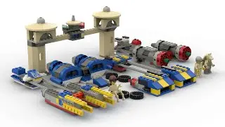 Lego 7159 Star Wars Podracing Bucket Speed Build Studio Bricklink LDD by PLegoBB