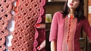 #17 Arcade Lace Cardi, Vogue Knitting Crochet 2013 Special Collector's Issue