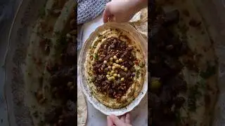 Hummus with Beef 