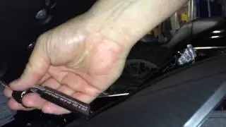 Kawasaki Z125 Pro Seat Removal and Toolkit