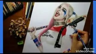 Как рисовать Харли квин!?