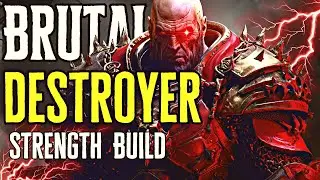 Lords of the Fallen HIGH DAMAGE Strength Build - Brutal Butcher