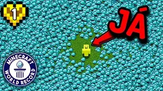 PŘEKONAL jsem Světový Rekord za NEJVÍC DIAMANTŮ v Minecraftu