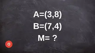 Find the Midpoint Given The Endpoints | Geo Q4