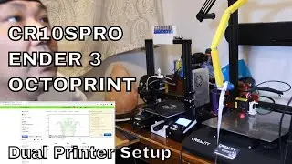 DUAL PRINTER OCTOPRINT SETUP - CR10SPRO - ENDER 3 RASPBERRY PI SETUP. HOW TO GUIDE.