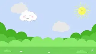 Simple Stage Background- Free Cartoon Background Loop