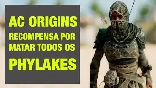 [BR] - Assassin's Creed Origens - Matando os Phylakes - Recompensa Capuz Negro [HARD MODE]