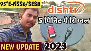 Satellite finder se dish kaise set kare | dish tv signal setting | dth satellite director