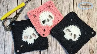 🪦💀 DIY TUTORIAL 𝙂𝙍𝘼𝙉𝙉𝙔 𝘾𝘼𝙇𝘼𝙑𝙀𝙍𝘼 💀 para el Día de MUERTOS ⚰️ en POCOS MINUTOS ❗ Ganchillo (Crochet)