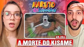 (HISTÓRIA REVELADA 😱) Professora de Geografia ASSISTE NARUTO SHIPPUDEN｜EPISÓDIO 251｜REACT