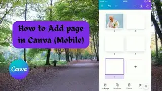How to Add Page in Canva Mobile