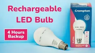 Rechargeable LED Bulb Unboxing