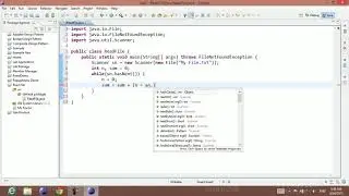 how to retrieve data from file in java