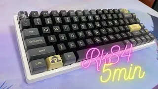 [ASMR] RK84 Buffed mod; Whatever It Takes - Typing Test