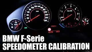 Speedometer Calibration After Tire Change | BMW F Series
