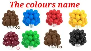Colours names - English EducationalVideos |the colours name in English.