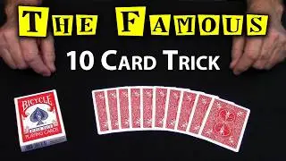 Ed Marlo's Famous 10 CARD TRICK ~ An In-Depth Tutorial