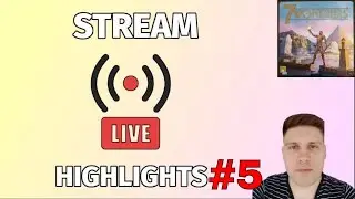 7 Wonders Livestream - Training for 5 player arena - Introducing background music!