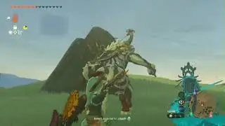 Killing My First White-Maned Lynel In Zelda: TOTK