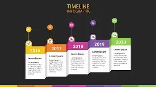 How To Make A Creative Animated Timeline On Powerpoint | Powerpoint Show