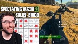 WHAT IS GOING ON? - Warzone 2 Solos Spectating BINGO