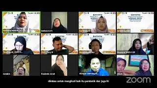 Webinar Pembatik dan Kihajar Kabupaten Hulu Sungai Utara