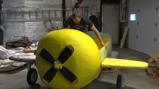 Making a Custom P-47d Airplane Bed pt2