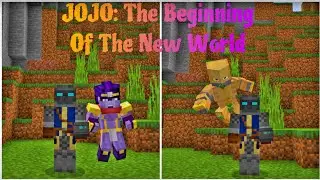 Addon/Mod JOJO: The Beginning Of The New World Minecraft Bedrock/PE