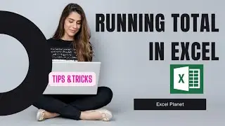 Running Total in Excel within a minute | Excel Tips and Tricks | Cumulative Total |