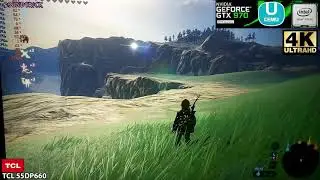 GTX 970 4K NATIVE + Zelda BOTW + TCL 55DP660 + xeon x5650 3.6 GHz