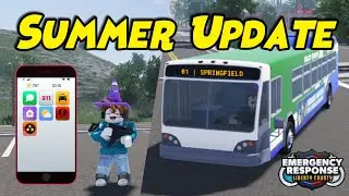 NEW ER:LC Summer Update: Prison & Metro Bus, New Phone (Roblox Emergency Response)