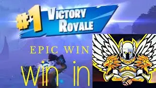 I got the win in solo fortnite