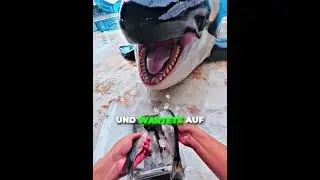Ein Delfin Sprang Raus Für Eine Massage 🐬😳
