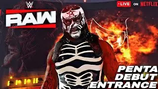 PENTA (Pénta El Zero M) WWE DEBUT ENTRANCE | NEW WWE2K24 COMMUNITY CREATIONS !