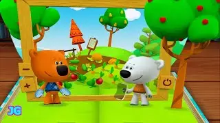 Ми-ми-мишки Борьба за урожай | Кеша и Тучка |Развивающая ИГРА мультик для детей по книжкам Мимимишки