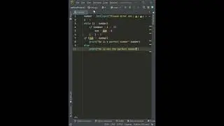 Python program to check perfect number #shorts #pythonprojects #pythontutorial #pythonprogramming