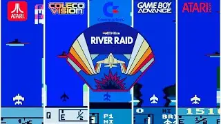 River Raid (1982) Versions Comparison|NOSTALIGA😢RELOADED|HD|60FPS