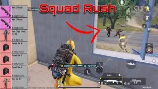 Squad Rush On Me Gone Wrong 😑 Pubg Mobile Metro Royale