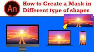 How to Create a Mask in Animate CC | Adobe Animate CC Basic Tutorial