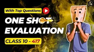 CLASS 10 : AI Evaluation One Shot Theory + Top Questions | Score 100% 2024