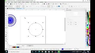 #ashokchakra in #coreldraw #creative #3d #india #art #drawing